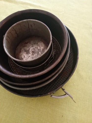 Round cake tins from - cake,