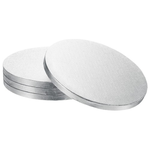 Pcs silver cake boards - silver,