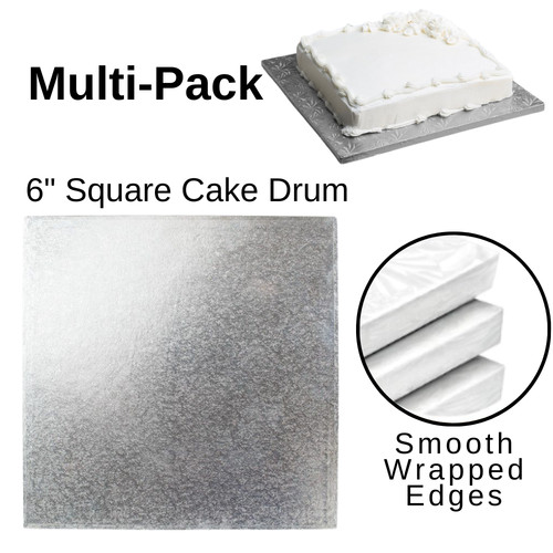 Square cake boards inch - square,