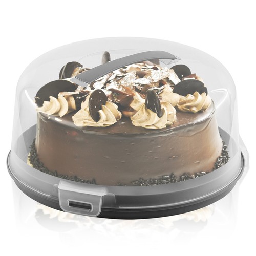 Plastic cake box with - plastic,