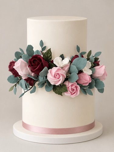 Floral base cake seperator - floral,