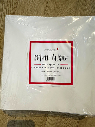 Cake craft matt white - co,