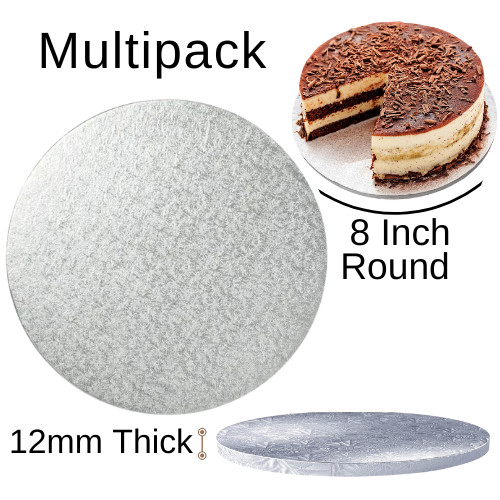 Round cake boards inch base - boards,
