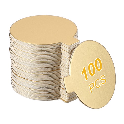 100 pcs round cake - round, with