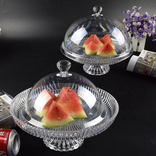Cake stand with - dome, cover