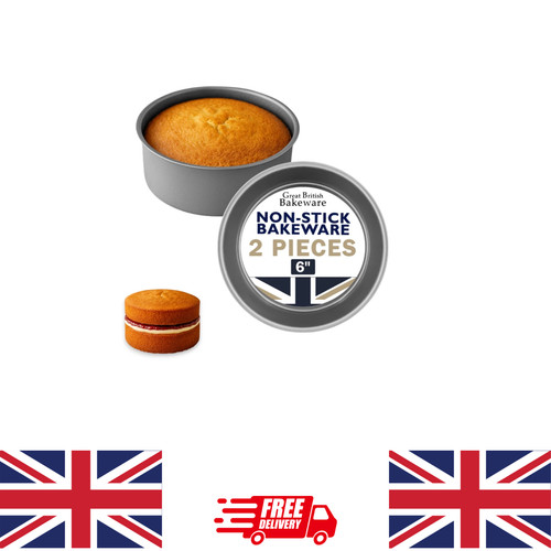 Round deep cake tins - round,