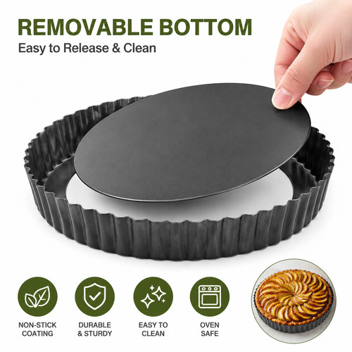 Round cake pizza pan - cake,