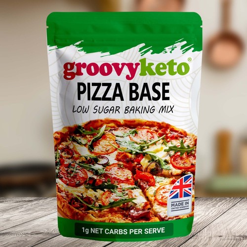 Groovy keto pizza base - groovy, mix