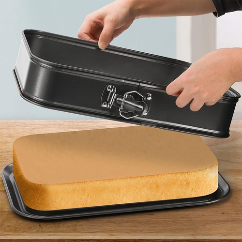 Cake tin set - rectangular, non